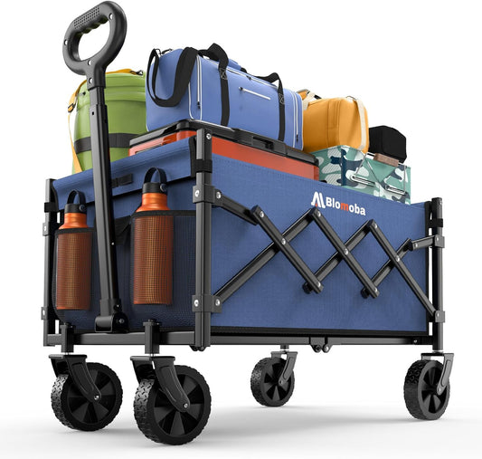 Collapsible Wagon with Wheels - Heavy Duty & Portable