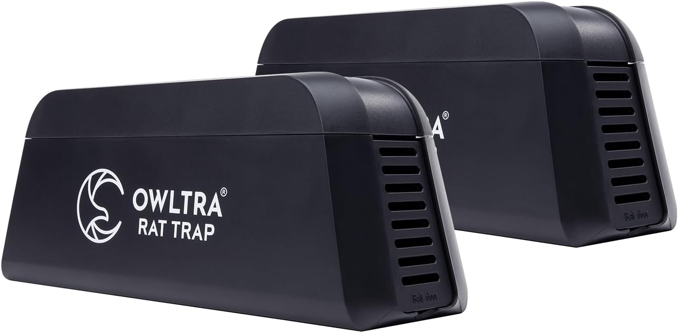 OWLTRA Electric & Tunnel Rodent Traps - Safe & Humane