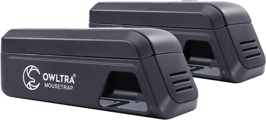 OWLTRA Electric & Tunnel Rodent Traps - Safe & Humane