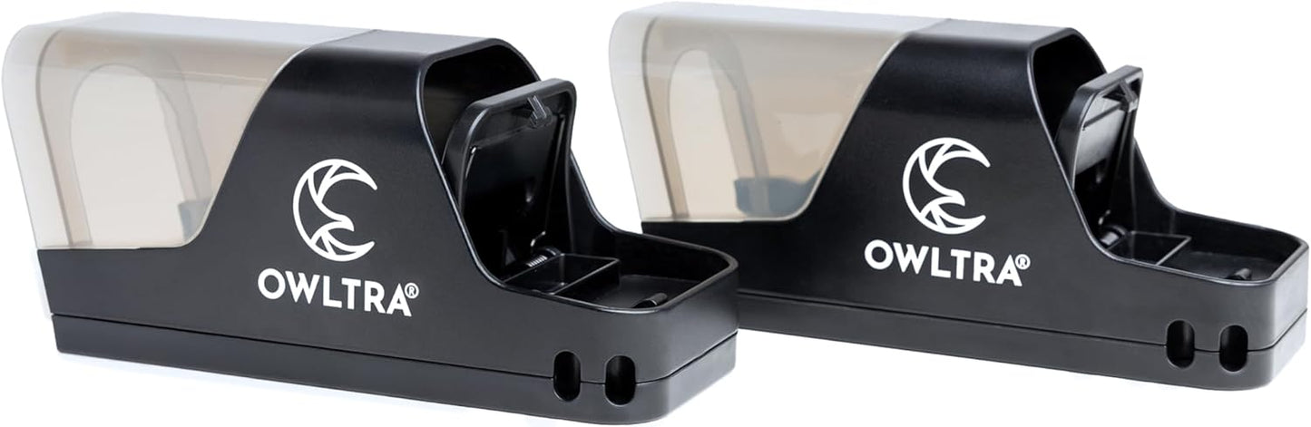 OWLTRA Electric & Tunnel Rodent Traps - Safe & Humane