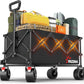 Foldable Utility Wagon Cart with Wheels - 300L/400L