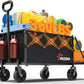 Foldable Utility Wagon Cart with Wheels - 300L/400L