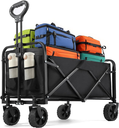 Heavy Duty Collapsible Wagon - All-Terrain Wheels