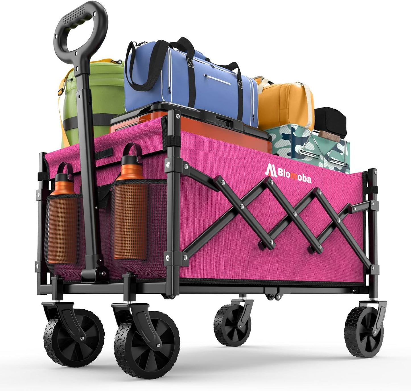 Collapsible Wagon with Wheels - Heavy Duty & Portable