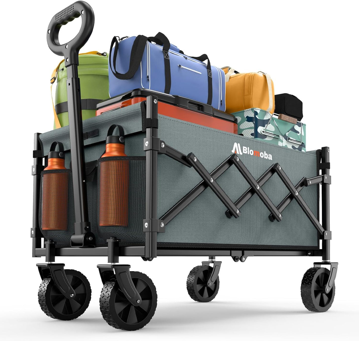 Collapsible Wagon with Wheels - Heavy Duty & Portable