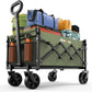 Collapsible Wagon with Wheels - Heavy Duty & Portable