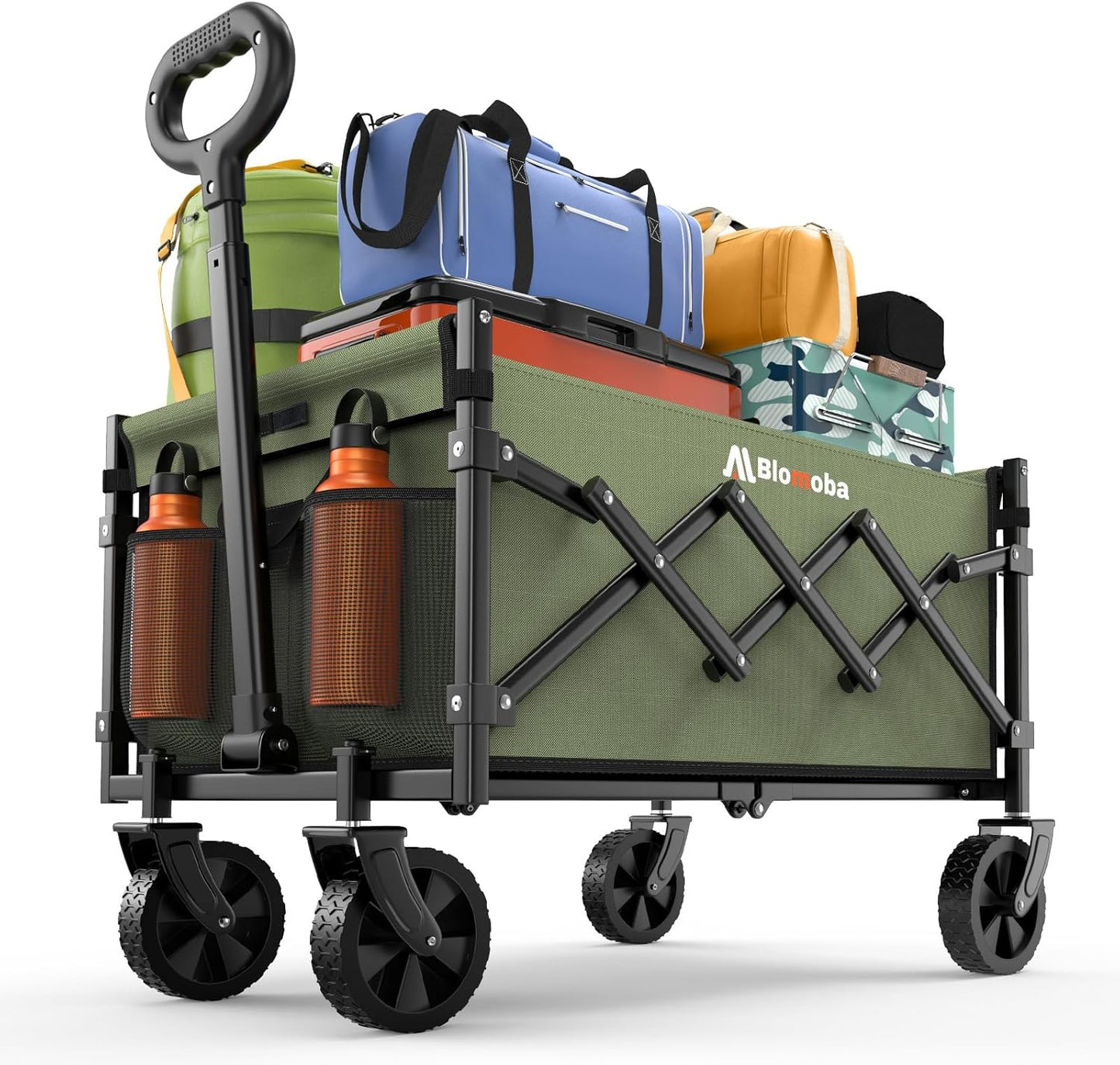 Collapsible Wagon with Wheels - Heavy Duty & Portable