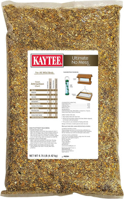 Kaytee Wild Bird Seed - No Mess, Nut & Fruit, Blend